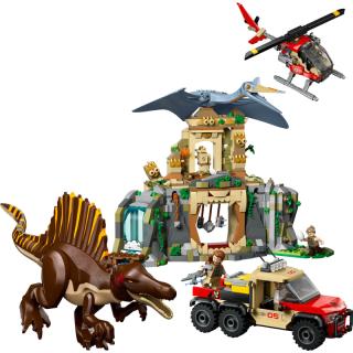 LEGO® Jurassic World - Spinosaurus és Quetzalcoatlus, légi küldetés (76976)