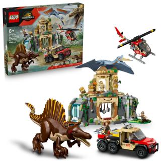 LEGO® Jurassic World - Spinosaurus és Quetzalcoatlus, légi küldetés (76976)