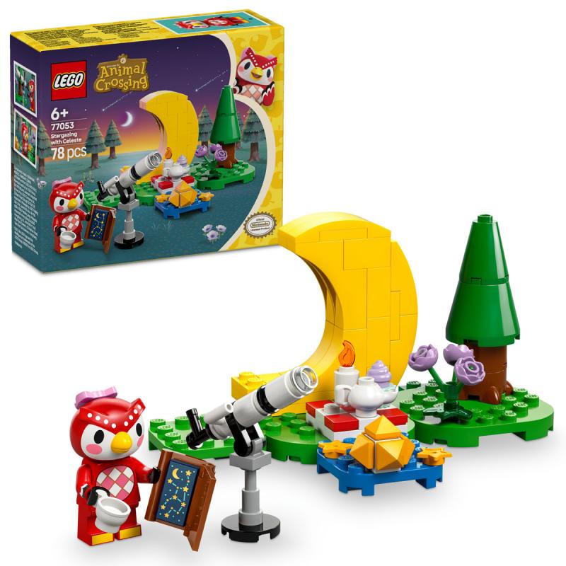 LEGO® Animal Crossing - Csillagnézés Celeste-tel (77053)