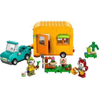 LEGO® Animal Crossing - Leif karavánja és kertészeti boltja (77054)