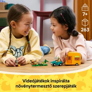 LEGO® Animal Crossing - Leif karavánja és kertészeti boltja (77054)