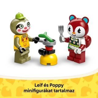 LEGO® Animal Crossing - Leif karavánja és kertészeti boltja (77054)