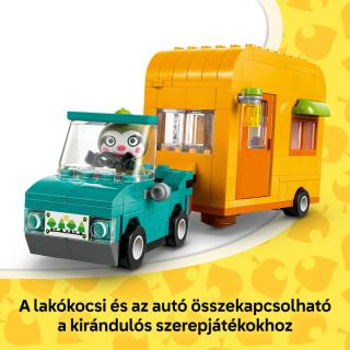LEGO® Animal Crossing - Leif karavánja és kertészeti boltja (77054)