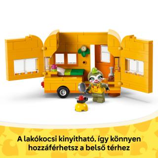 LEGO® Animal Crossing - Leif karavánja és kertészeti boltja (77054)