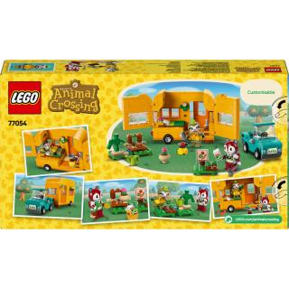 LEGO® Animal Crossing - Leif karavánja és kertészeti boltja (77054)