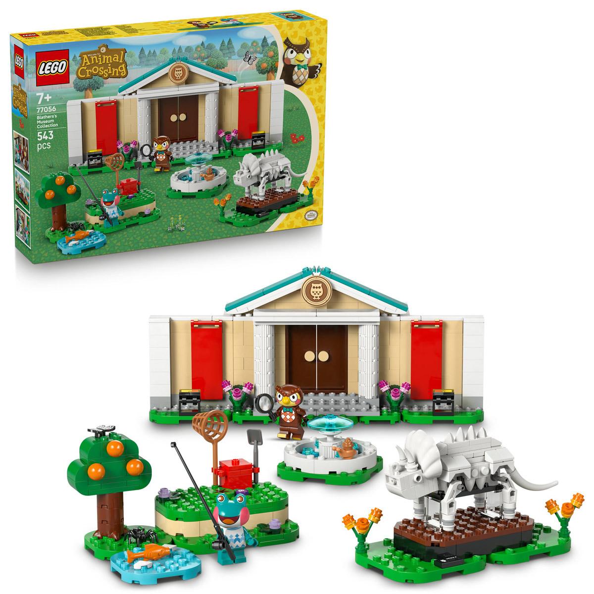 LEGO® Animal Crossing - Blathers múzeumi gyűjteménye (77056)