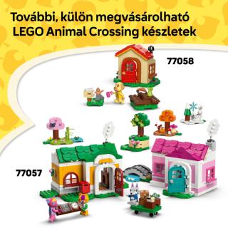 LEGO® Animal Crossing - Blathers múzeumi gyűjteménye (77056)