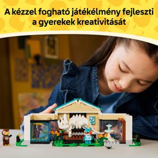 LEGO® Animal Crossing - Blathers múzeumi gyűjteménye (77056)