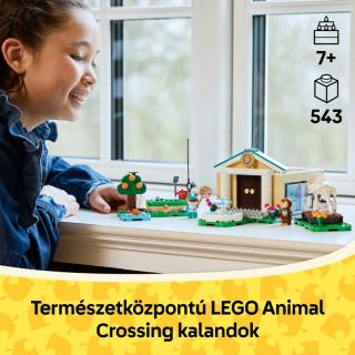 LEGO® Animal Crossing - Blathers múzeumi gyűjteménye (77056)