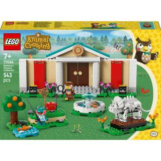 LEGO® Animal Crossing - Blathers múzeumi gyűjteménye (77056)