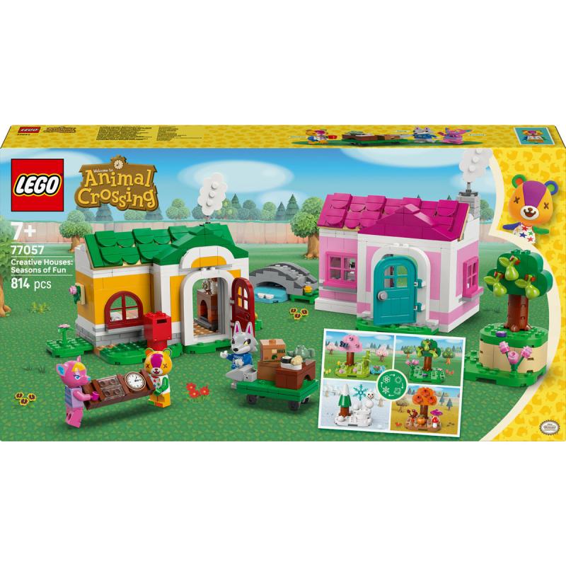 LEGO® Animal Crossing - Kreatív házak: vidám évszakok (77057)