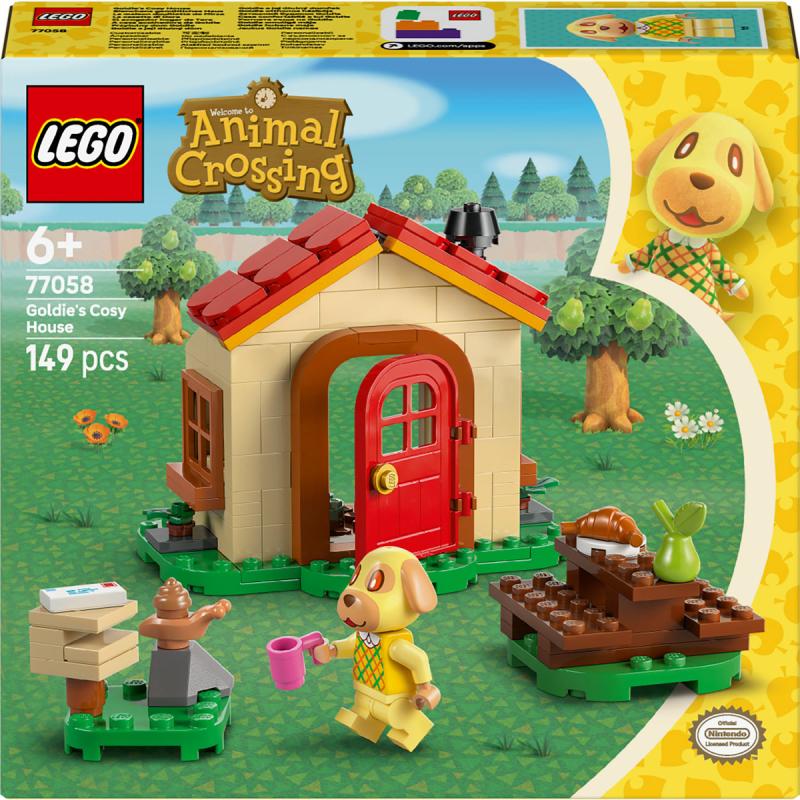 LEGO® Animal Crossing - Goldie otthonos házikója (77058)