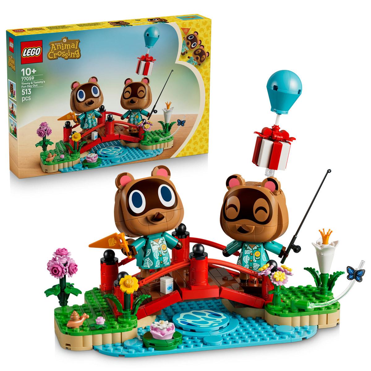 LEGO® Animal Crossing - Timmy és Tommy vidám kirándulása (77059)