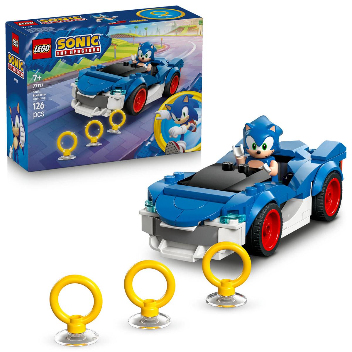 LEGO® Sonic the Hedgehog - Sonic: Speedster Lightning (77117)