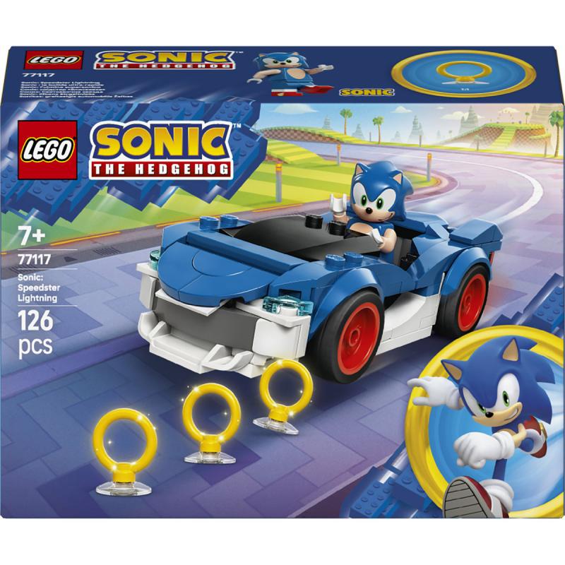LEGO® Sonic the Hedgehog - Sonic: Speedster Lightning (77117)