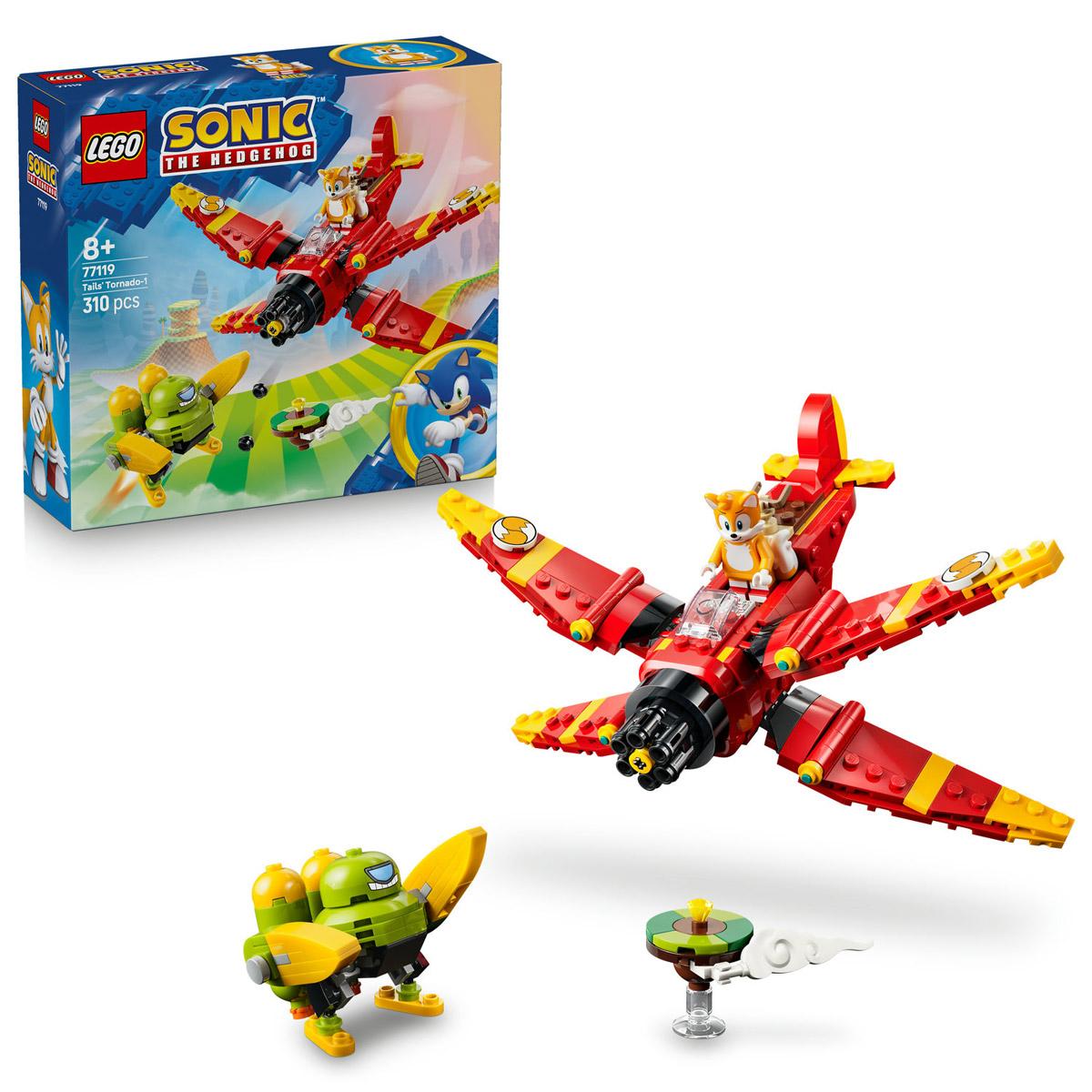 LEGO® Sonic the Hedgehog - Tails Tornado-1 repülője (77119)