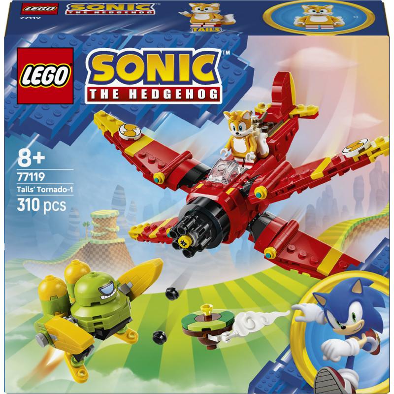 LEGO® Sonic the Hedgehog - Tails Tornado-1 repülője (77119)