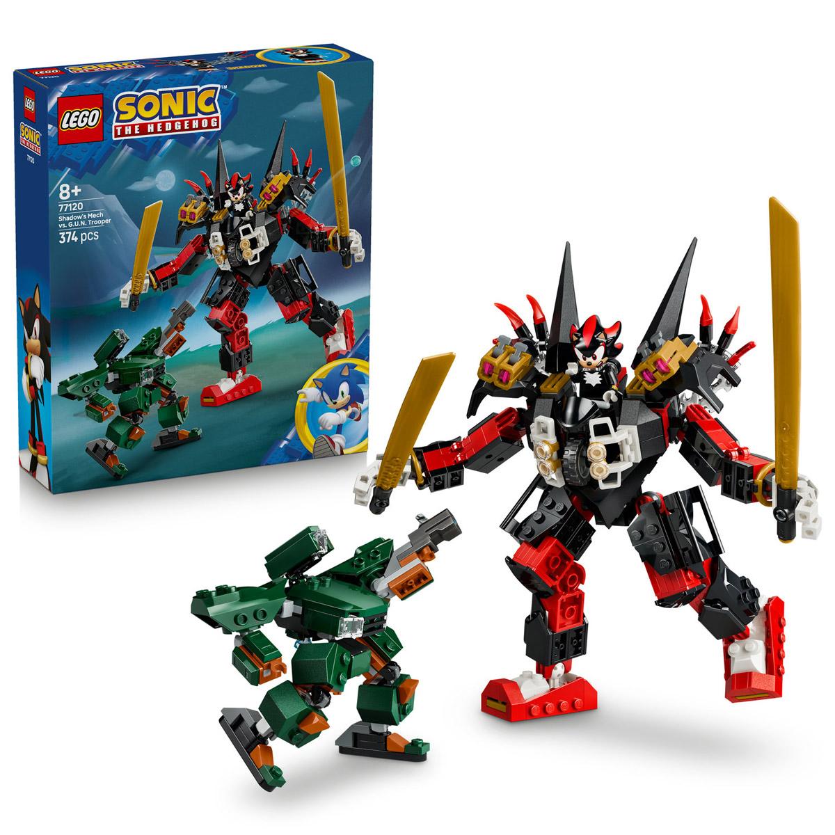 LEGO® Sonic the Hedgehog - Shadow robotja vs. G.U.N. katona (77120)