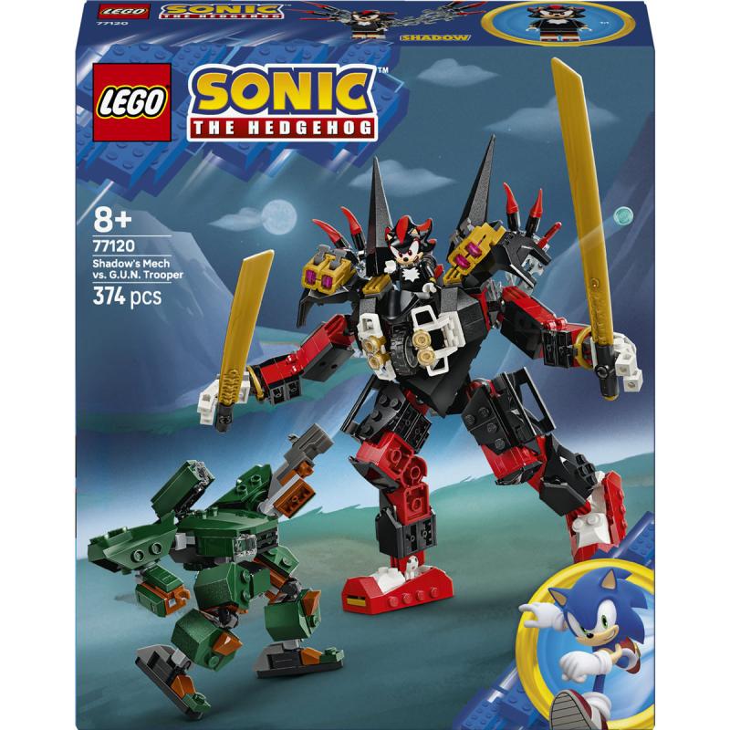 LEGO® Sonic the Hedgehog - Shadow robotja vs. G.U.N. katona (77120)