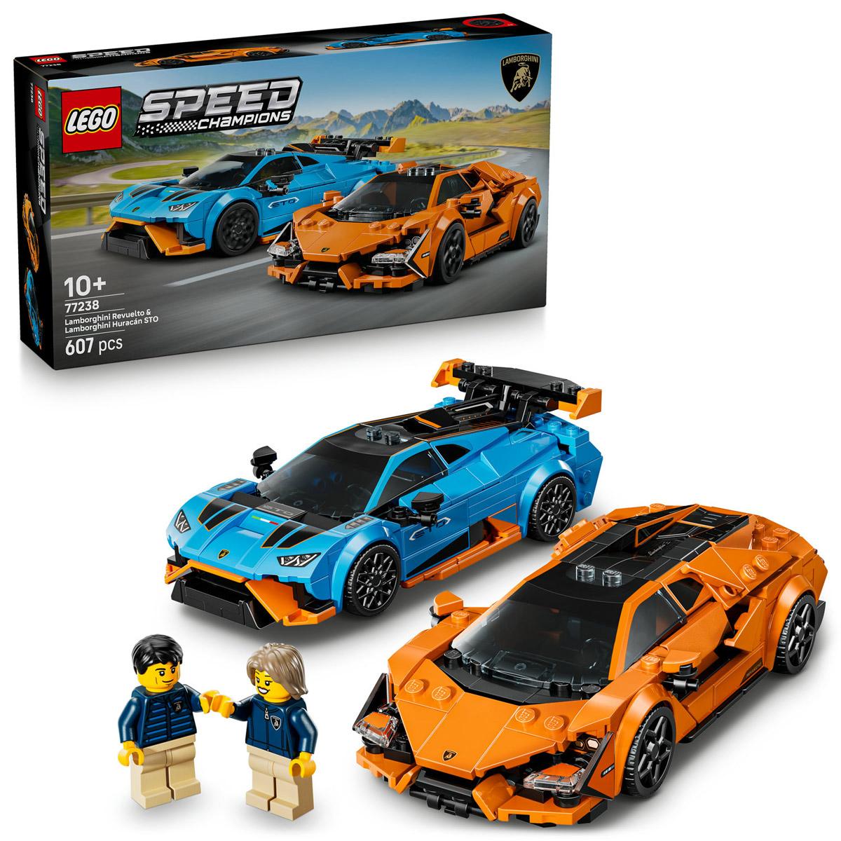 LEGO® Speed Champions - Lamborghini Revuelto és Huracán STO (77238) 