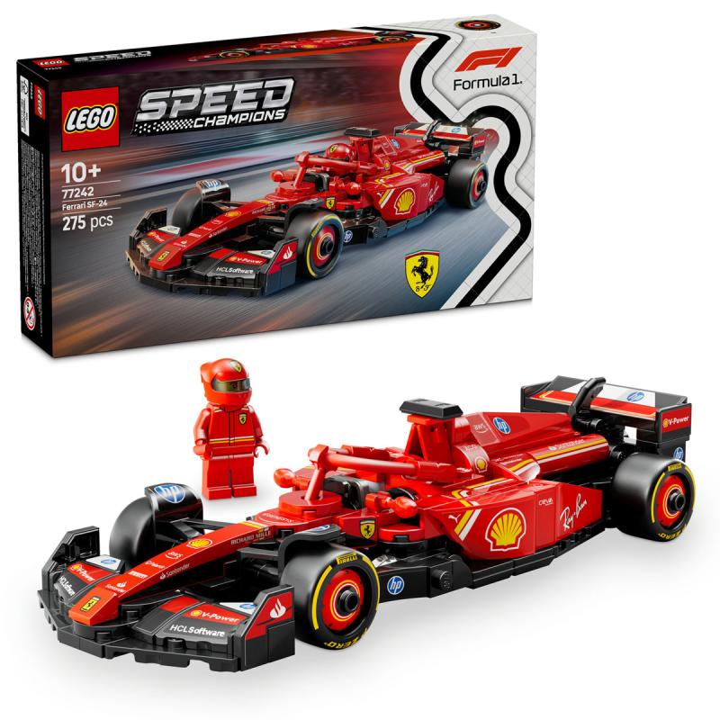 LEGO® Speed Champions - Ferrari SF-24 F1® versenyautó (77242)