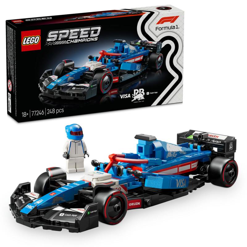 LEGO® Speed Champions - Visa Cash App RB VCARB 01 F1® versenyautó (77246) 