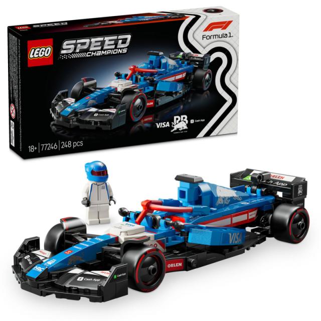 LEGO® Speed Champions - Visa Cash App RB VCARB 01 F1® versenyautó (77246) 