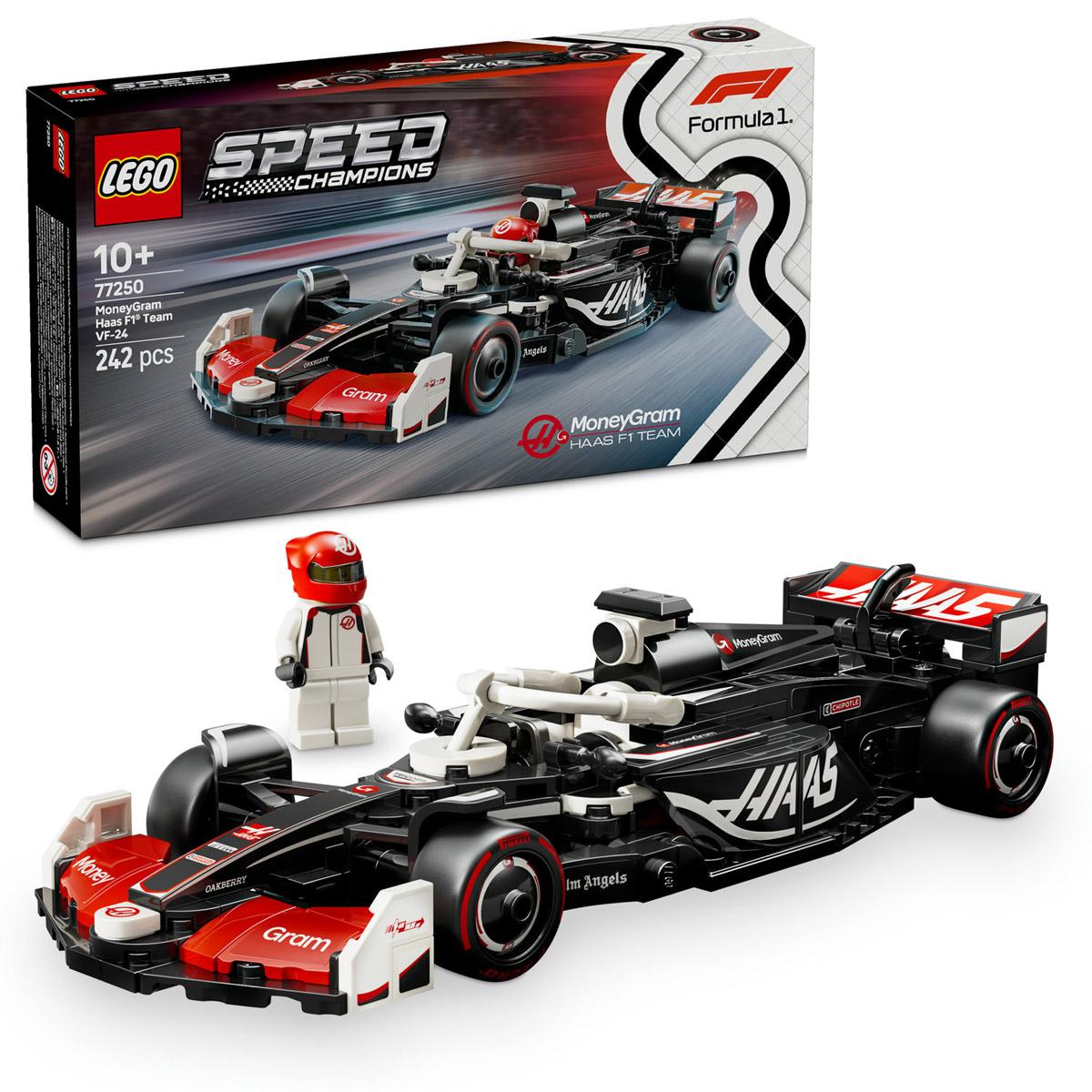 LEGO® Speed Champions - MoneyGram Haas F1® Team VF-24 versenyautó (77250) 