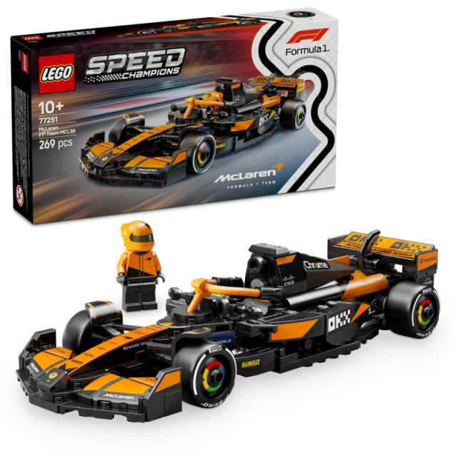 LEGO® Speed Champions - McLaren F1® Team MCL38 versenyautó (77251)