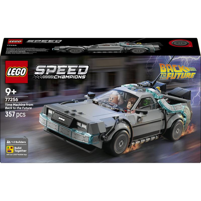 LEGO® Speed Champions - A Vissza a jövőbe időgépe (77256)