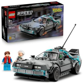LEGO® Speed Champions - A Vissza a jövőbe időgépe (77256)