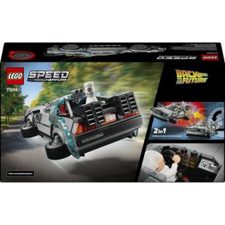 LEGO® Speed Champions - A Vissza a jövőbe időgépe (77256)