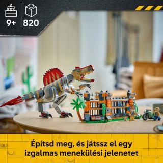 LEGO® Jurassic World - Menekülés a spinosaurus elől (77982)