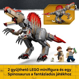 LEGO® Jurassic World - Menekülés a spinosaurus elől (77982)