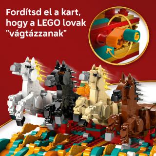 LEGO® Iconic - Vágtázó lovakat ábrázoló festmény (80119)