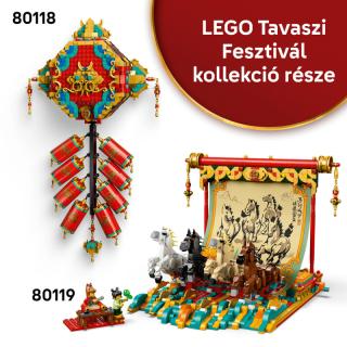 LEGO® Iconic - Vágtázó lovakat ábrázoló festmény (80119)