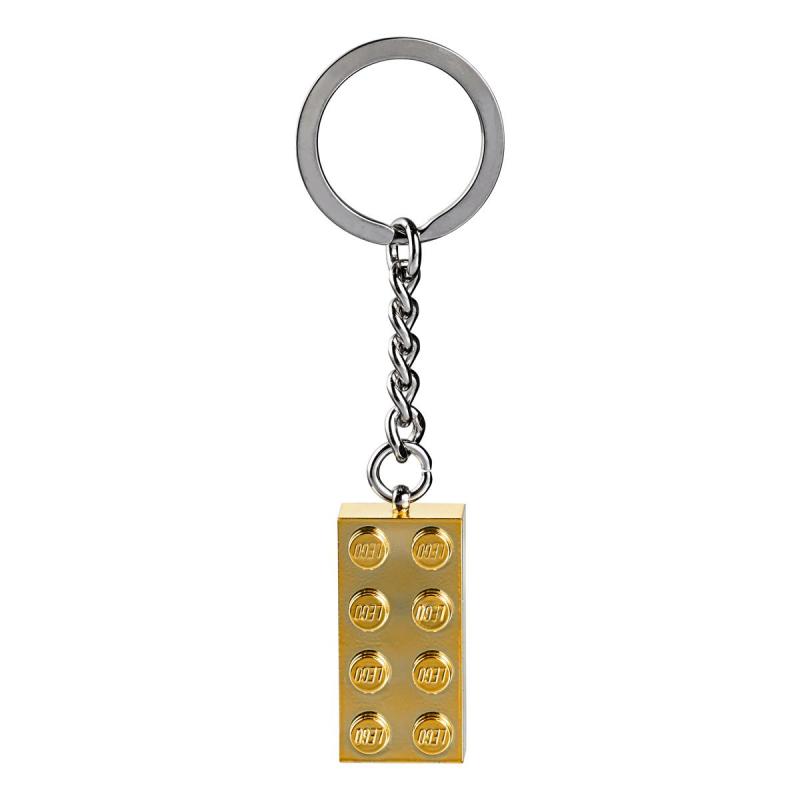 LEGO® kulcstartó - Arany 2x4 elem (850808)