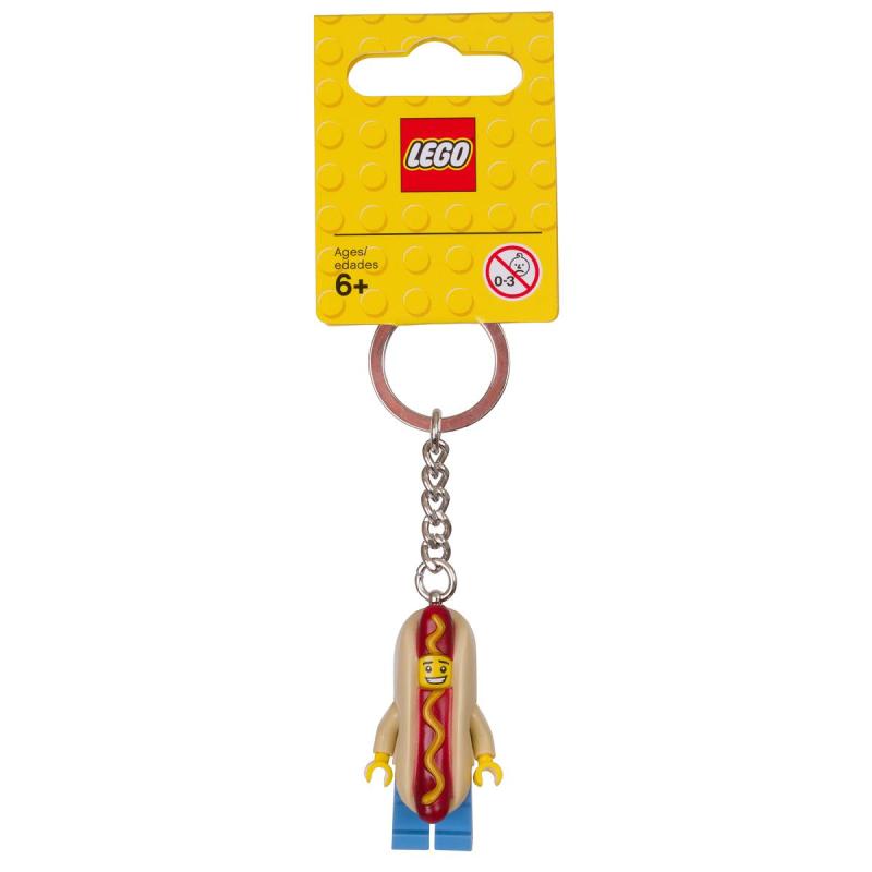 LEGO® kiegészítõ kulcstartó - Hotdog ember (853571)