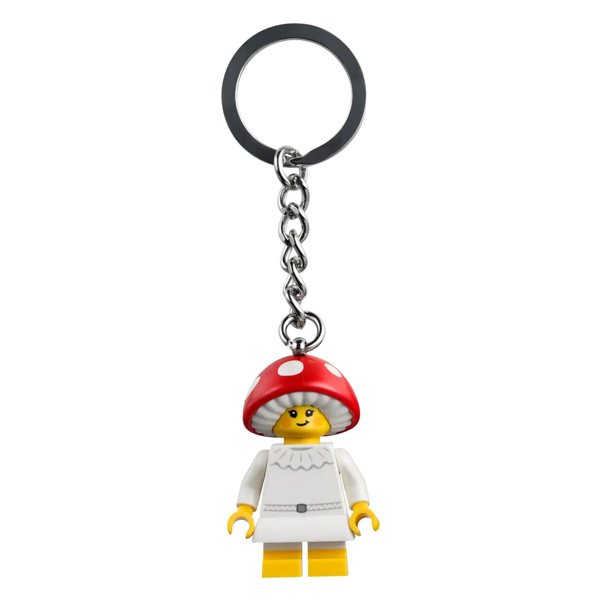 LEGO® kulcstartó - Gombalány (854306) 
