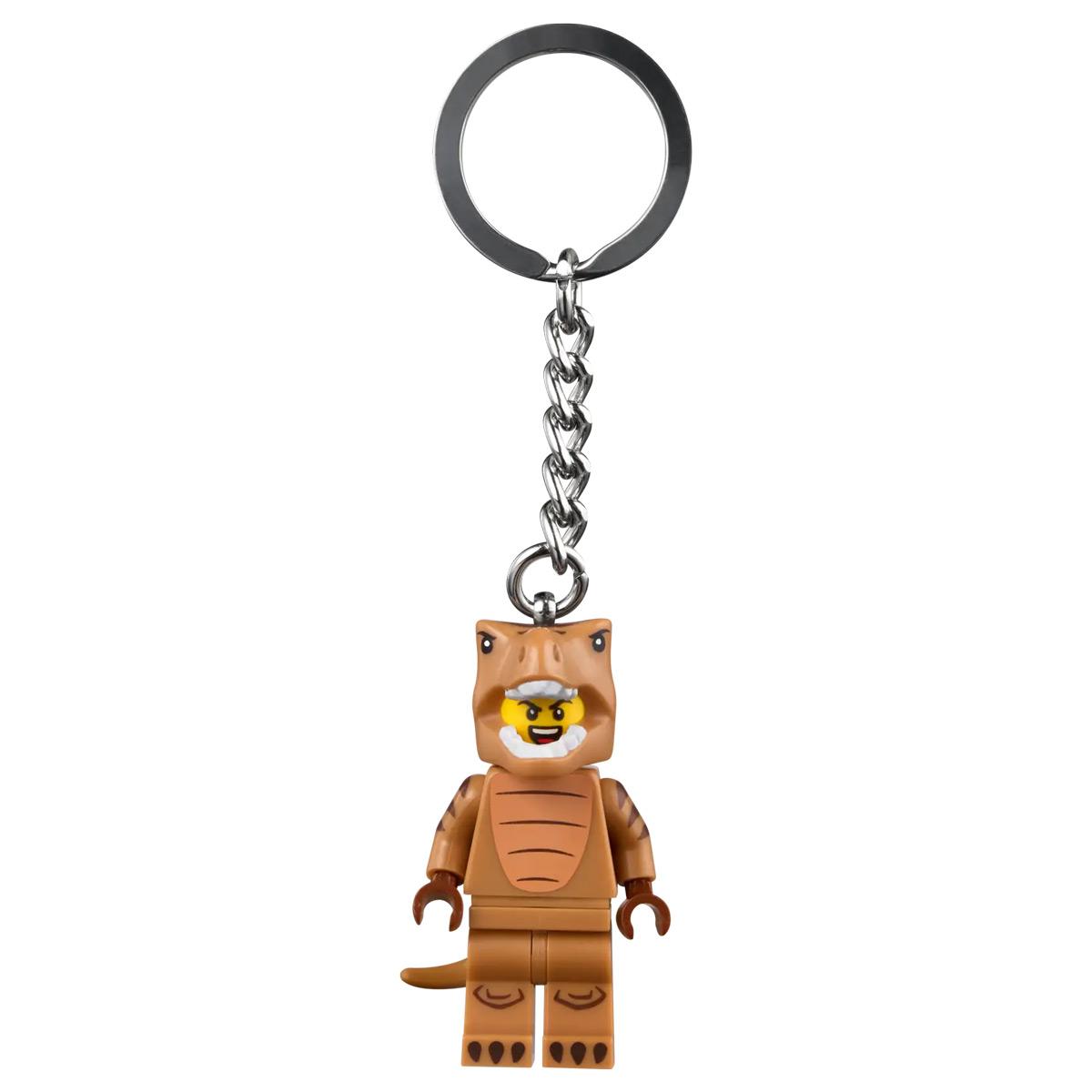LEGO® kulcstartó - T-Rex jelmezes fiú (854317)