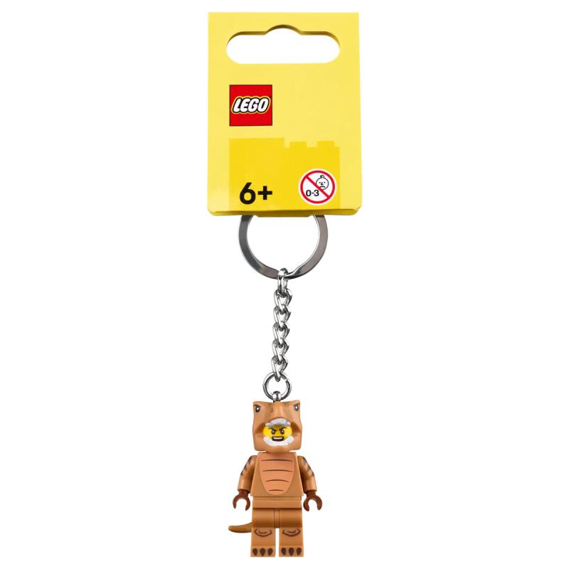 LEGO® kulcstartó - T-Rex jelmezes fiú (854317)