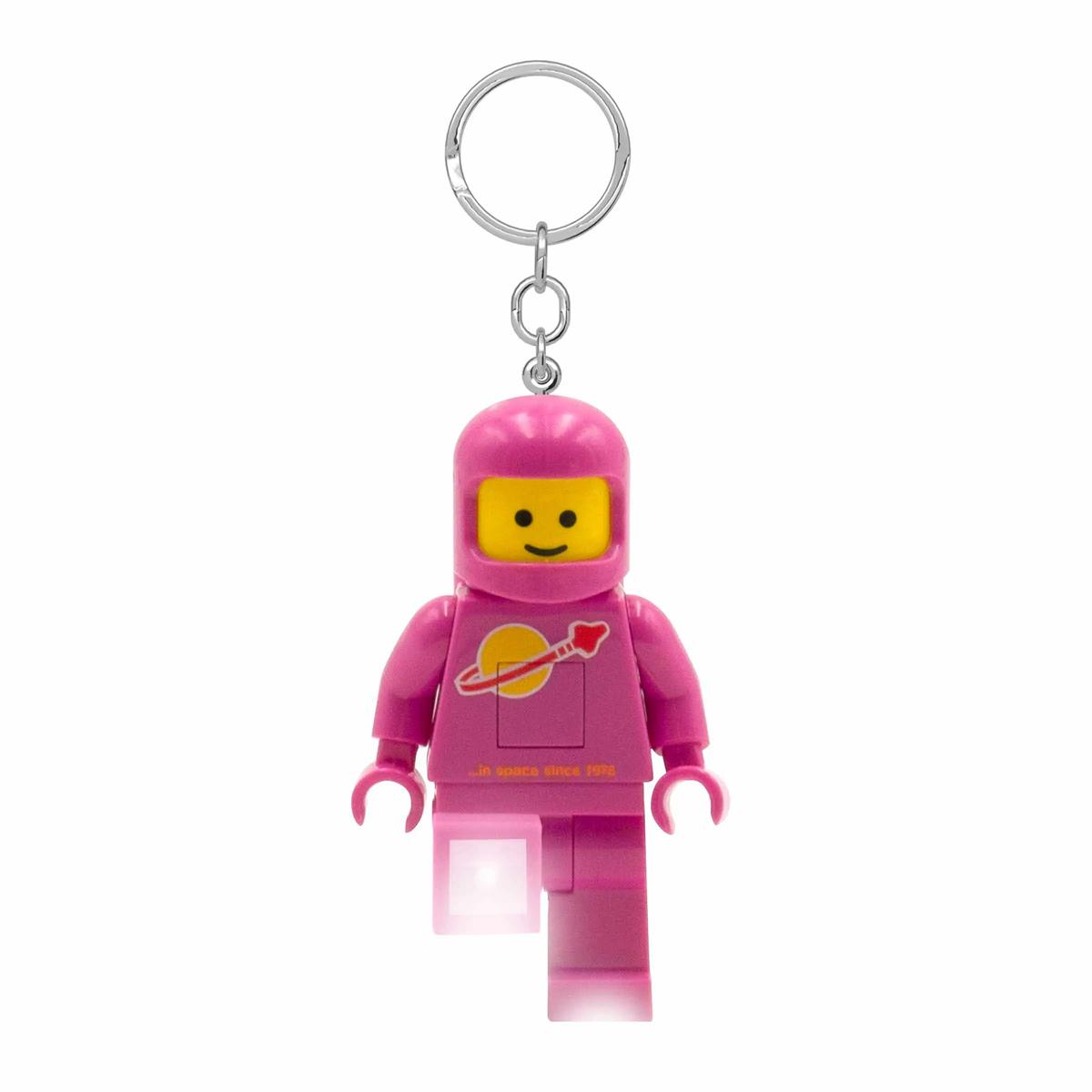 LEGO® EUROMIC - Űrhajós világítós kulcstartó - rózsaszín (LGL-KE10HP)