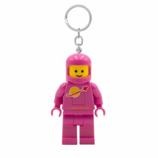LEGO® EUROMIC - Űrhajós világítós kulcstartó - rózsaszín (LGL-KE10HP)