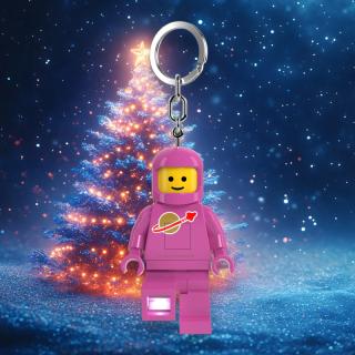 LEGO® EUROMIC - Űrhajós világítós kulcstartó - rózsaszín (LGL-KE10HP)