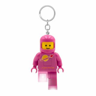 LEGO® EUROMIC - Űrhajós világítós kulcstartó - rózsaszín (LGL-KE10HP)