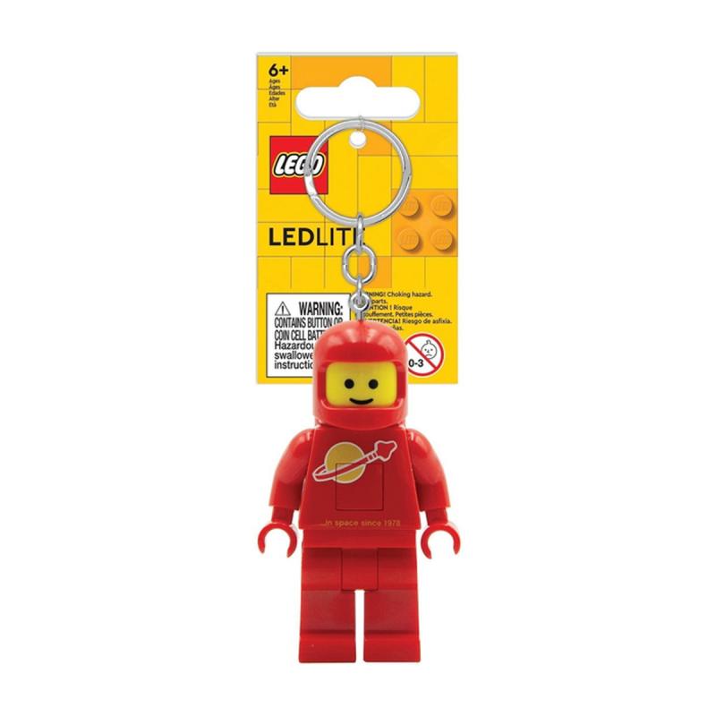 LEGO® EUROMIC - Űrhajós világítós kulcstartó - piros (LGL-KE10HR)