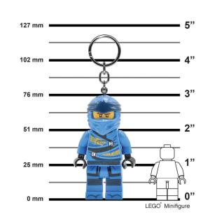 LEGO® EUROMIC - NINJAGO világítós kulcstartó - Jay (LGL-KE148H)