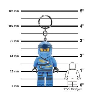 LEGO® EUROMIC - NINJAGO világítós kulcstartó - Jay (LGL-KE148H)