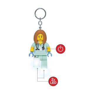 LEGO® EUROMIC - Ápolónő világítós kulcstartó (LGL-KE156H)