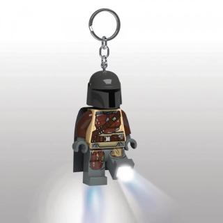 LEGO® EUROMIC - Star Wars világítós kulcstartó - Mandalorian (LGL-KE172)